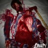 Axe Attacked Male Body