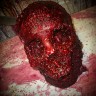 Gory Corpse Skull Prop
