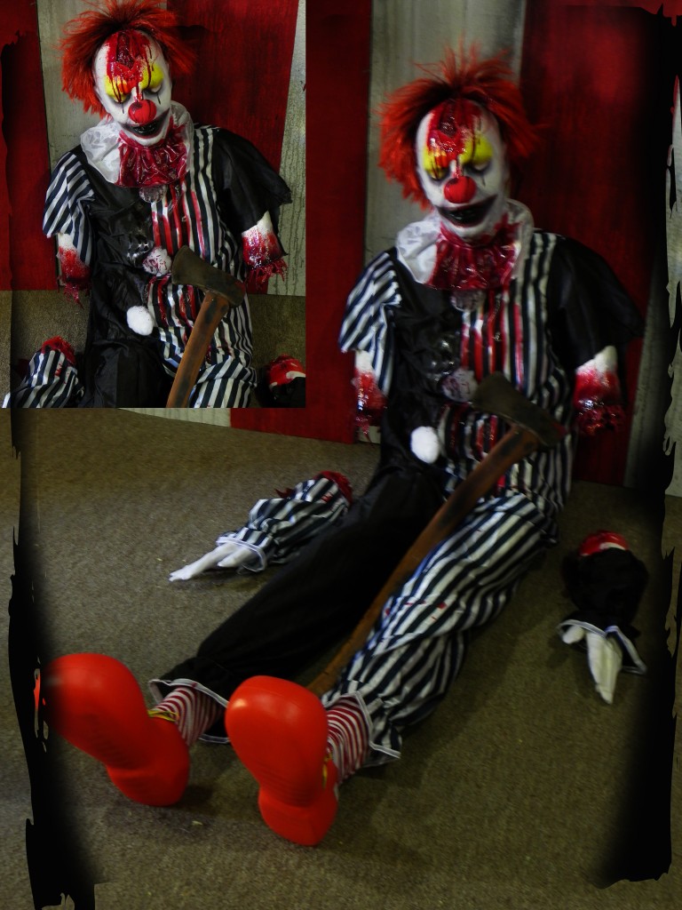 Evil clown Props | Creepy Collection Haunted House &amp; Halloween Props