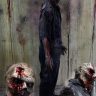 New 2017 Zombie Walker Halloween Prop Turned Head Zombie