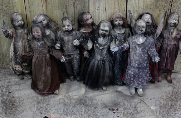 creepy doll shop