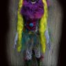 new 2018 Halloween Haunted House prop doll Clown-abelle