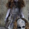 New 36″ Halloween haunted house prop creepy doll Sadness