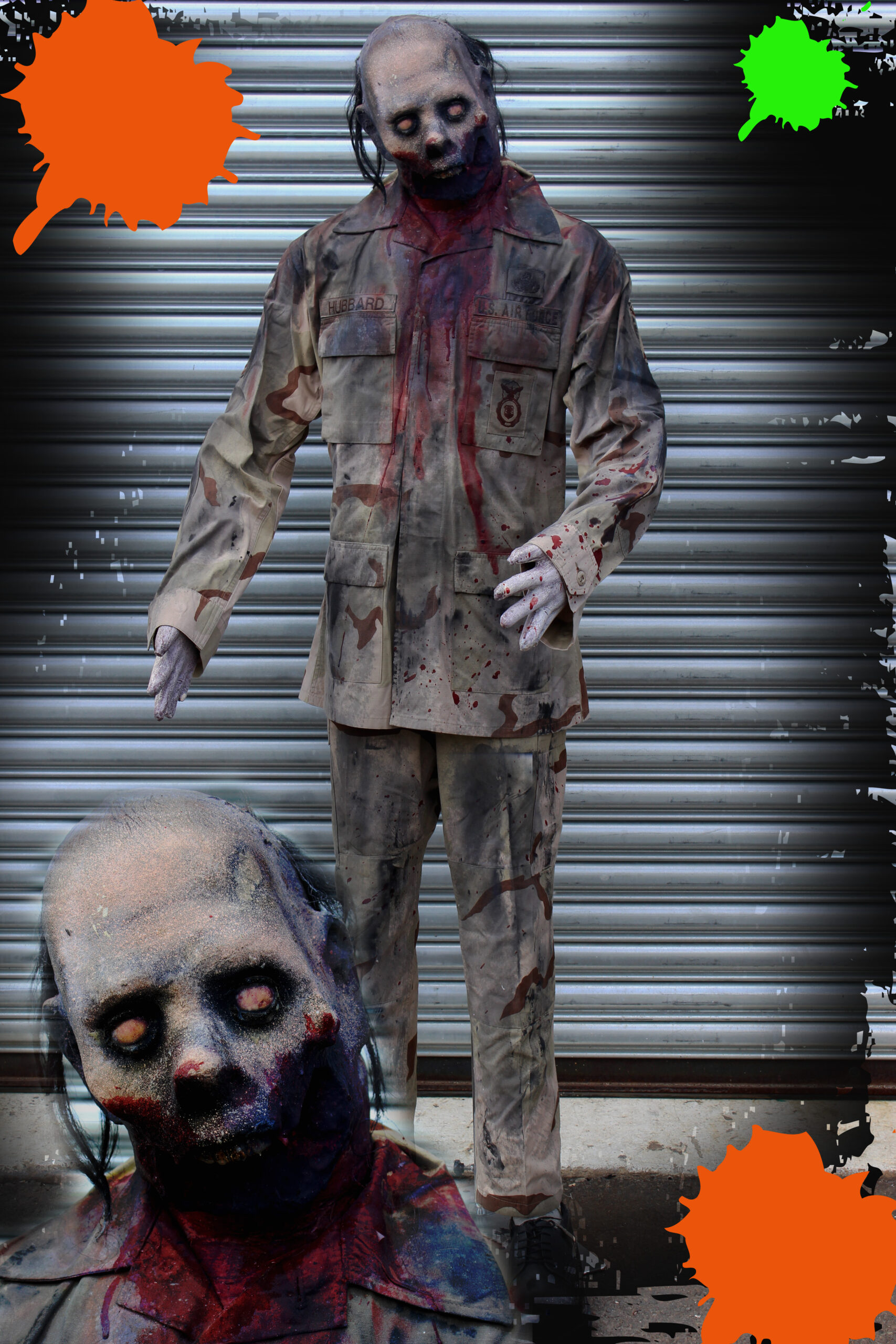 Paintball Zombie Prop male #2