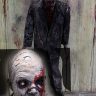 New 2017 Zombie Walker Halloween prop Damaged Dan