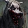 New 2017 7 ft Creature Halloween prop The Nightmnare Wolf