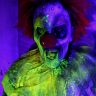 3D UV Glown Clown Halloween Prop Clown 5 zombie