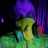 3D UV Toxic Mutant Halloween Prop Green Gassed