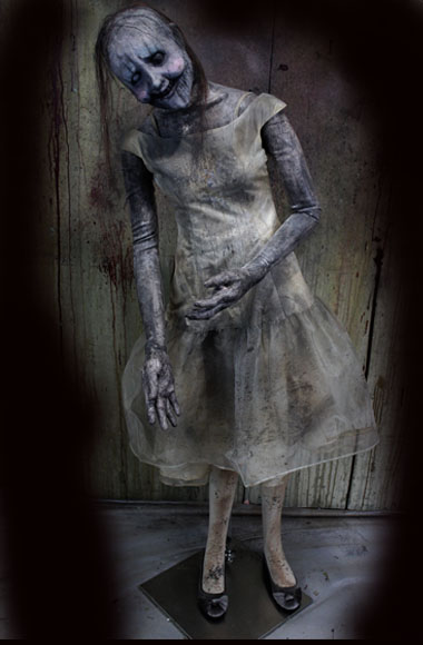 New 2018 Halloween Haunted House prop life size doll Erie Ellen