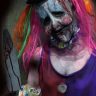 New 2018 Halloween Haunted House clown prop stabby Abby