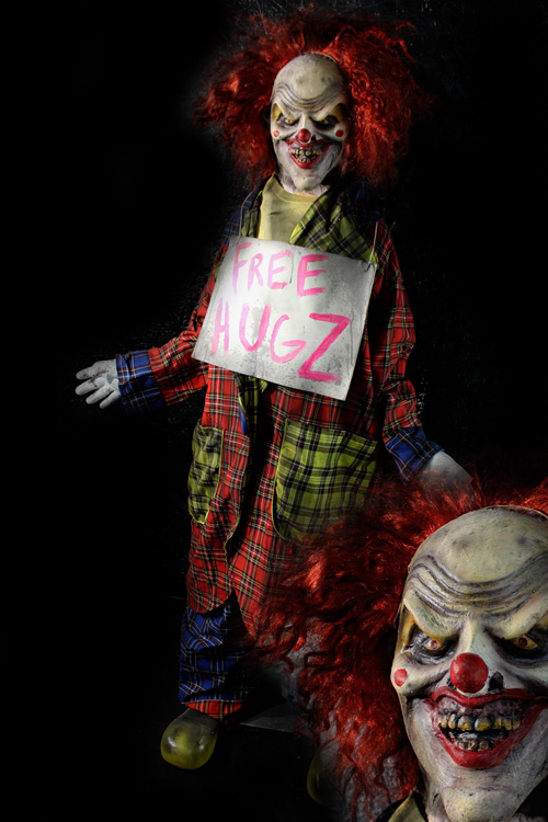 New 2020 Halloween product  Free Hugz clown prop