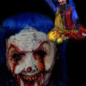 New 2022 Haunted House Prop Scary Sitter Smiley Miley clown