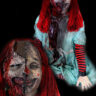 New 2022 Haunted House Prop Scary Sitter Molly Dolly prop