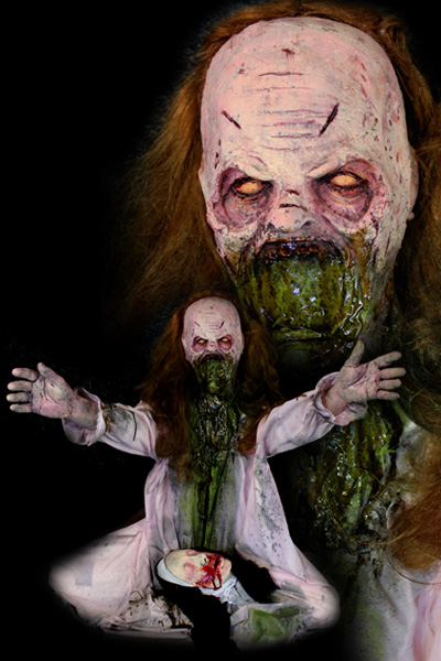 New 2022 Haunted House Prop Scary Sitter Demonic Dawn Prop