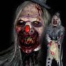 New 2024 Gangly Grin Clown prop with dead head (IN STOCK