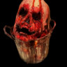 New 2026 HAlloween prop Pot Head Gouged Male