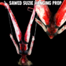 New 2026 Sawed Suzie Hanging dead body prop